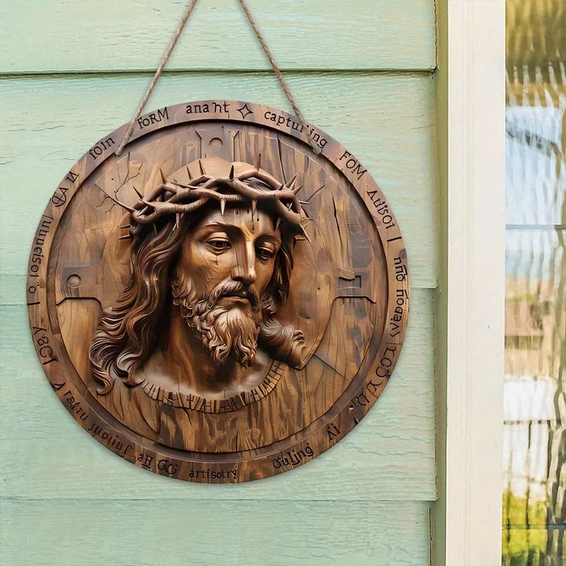 Imagem_de_Jesus_Cristo_Coroado_de_Espinhos_em_Madeira_Circular