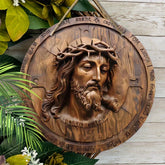 Imagem_de_Jesus_Cristo_Coroado_de_Espinhos_em_Madeira_Circular