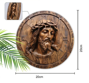 Imagem_de_Jesus_Cristo_Coroado_de_Espinhos_em_Madeira_Circular