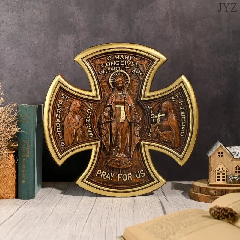 Imagem_de_Nossa_Senhora_da_Cruz_em_Madeira_Arte_Sacra_Catolica